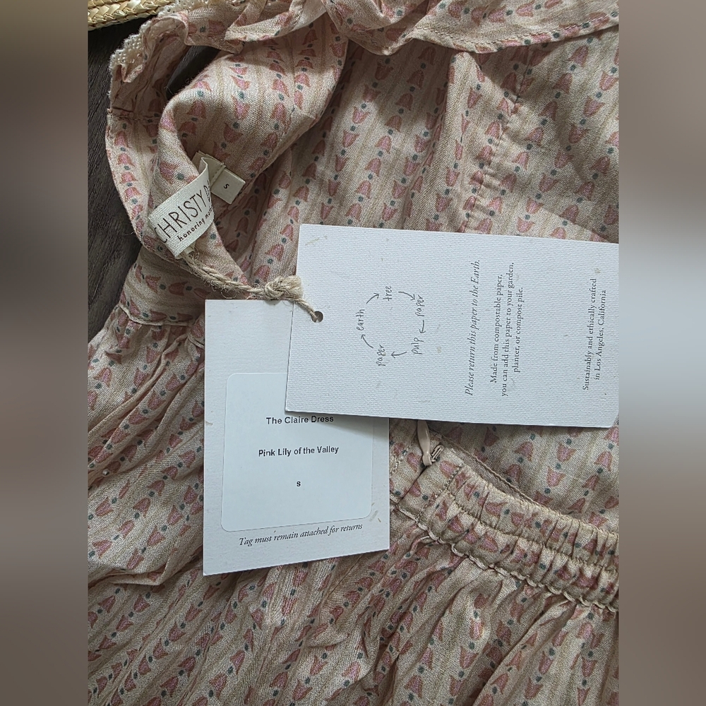 NWT Christy Dawn Lily Of The Valley Dress - Picture 12 of 16
